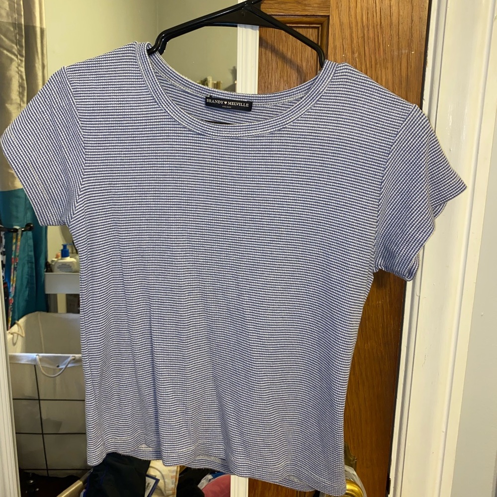 Striped brandy Melville top